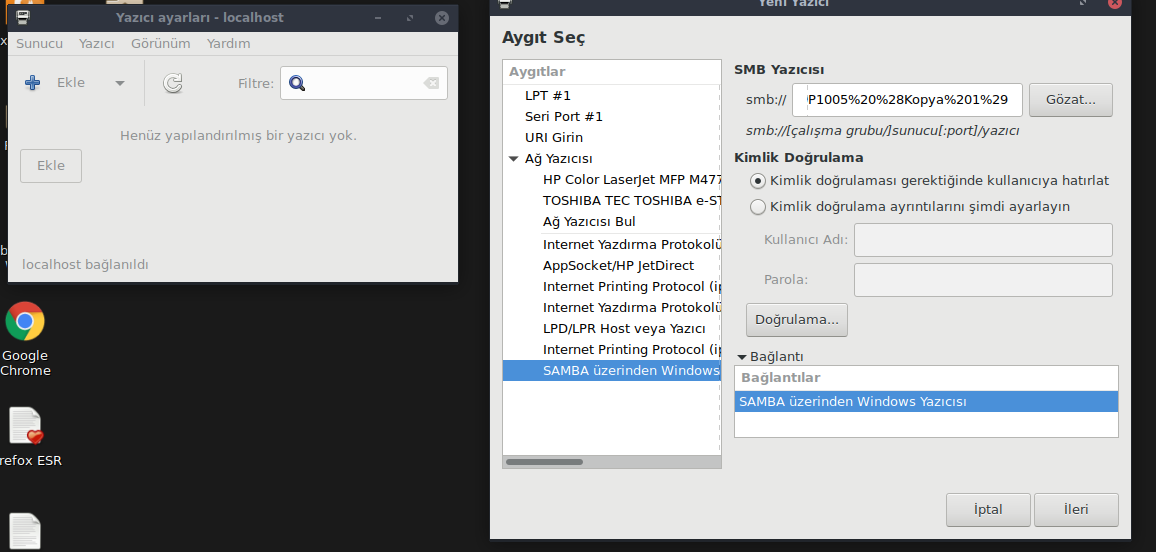 Hp laserjet P1005 yazıcı kurma - Yazıcı ve Tarayıcılar - Pardus