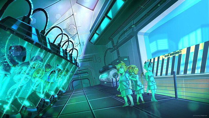 Os-tan Kids in The Laboratory